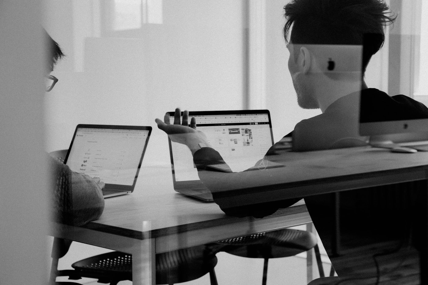 Business team in a strategy meeting planning digital growth initiatives