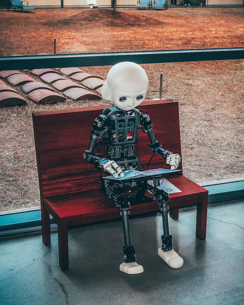 AI-powered customer support interface on a modern device
